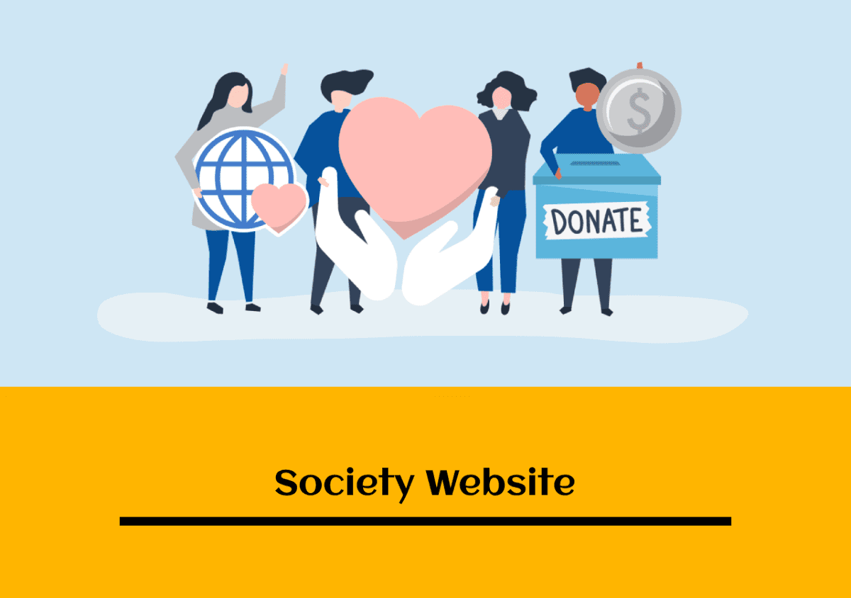 Society Website Development